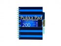 Kołozeszyt Navy A5 kr. róż/nieb. 8406/8407 7050-NVY (SQ) PUKKA PROJ.BOOK