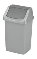 Kosz uchylny CLICK-IT 9L Curver 04042-877-65 szary/grafit