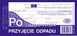 384-8 Przyjęcie odpadu jednopozycyjne Po