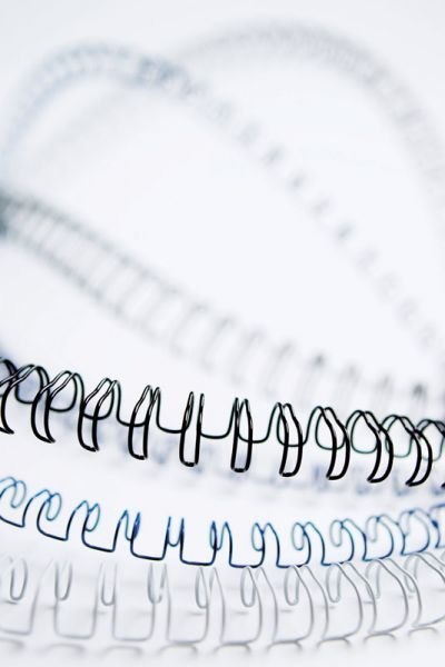 Grzbiety drutowe biale 10mm (100szt) 53262 FELLOWES (51-80 kartek) 3/8" skok 3:1