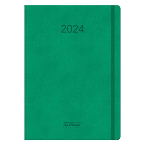Kalendarz Tygodniowy A5 Flex J.Zielony 2024 9588385 Herlitz