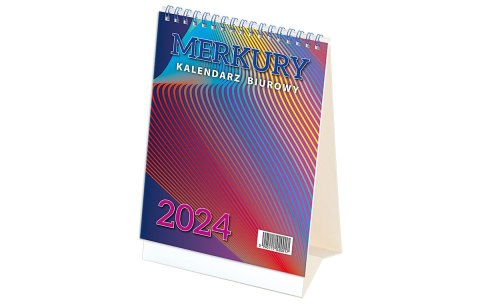 Kalendarz biurowy MERKURY 2026 (H5) TELEGRAPH