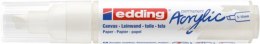 Marker akrylowy 5-10 mm matowa biel 5000/922/B Edding