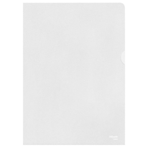 Ofertówki groszkowe A4 Esselte, 115 mikronów, przezroczyste, 100 sztuk, 54832