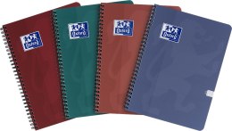 Kołozeszyt Oxford Touch Trend 2-spiralny A4 100 kartek 90 g kratka 5x5 mm 400175459