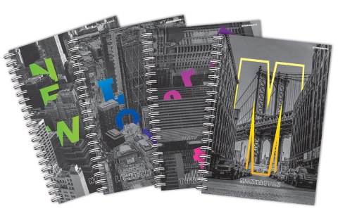 Kołozeszyt TOP CITY 2SPI A4 100K 70G kratka 400169510 Top 2000