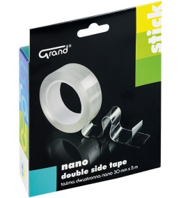 Taśma dwustronna GRAND nano 30mmx5mx1mm 130-1919