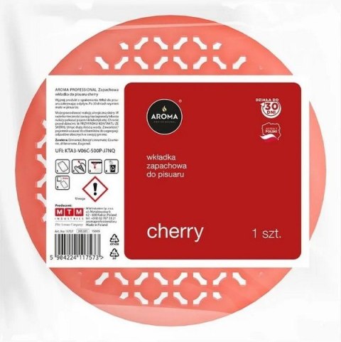 AROMA PROFESSIONAL wkładka do pisuaru bez włosków CHERRY 1 sztuka