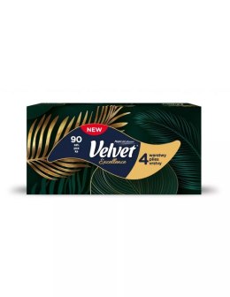 Chusteczki VELVET Excellent 4warstwy (90szt)
