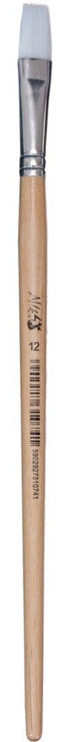 Pędzle nylonowe płaskie nr12 6812 KOH I NOOR