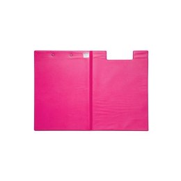 Podkładka Maul A4 z klipsem i okładką, powłoka plastikowa, różowa (23392/22 ML)