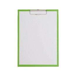 Podkładka Maul A4 z klipsem, powłoka plastikowa, jasnozielona (23352/54 ML)