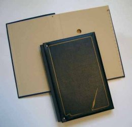 Teczka do podpisu 20k. harmonijka, gąbka, czarna WARTA 1824-920-014