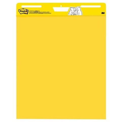 Blok flipchart samoprzylepny żółty 25k 3M-76308929602 POST-IT