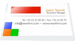 Kieszeń samop.z klapką 105x60 na wizytówki (10) P10168F