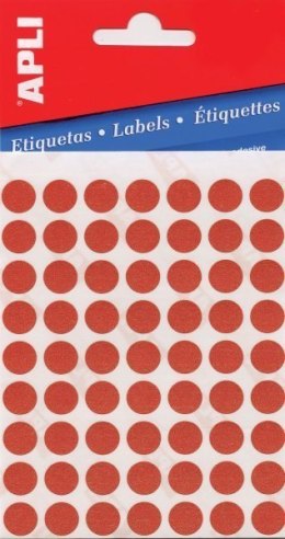 Kółeczka 07109 Q19 samoprzyl epne mix APLI (5ark-100szt)