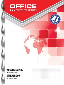 Kołonotatnik , A4, w kratkę, 80 kart., 60-80gsm, perforacja, typu OFFICE PRODUCTS 16058011-99