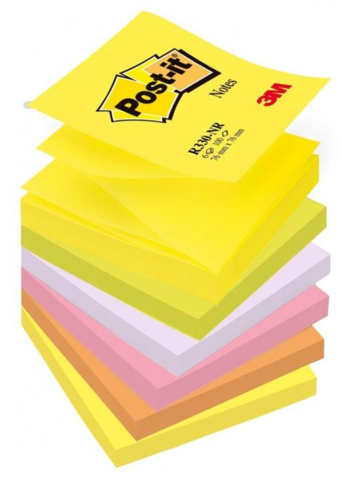 Nowy indeks blk0036011 Bloczki 3M POST-IT Z-Notes 76x76mm neonowe 6x100k R330-NR FT510089939