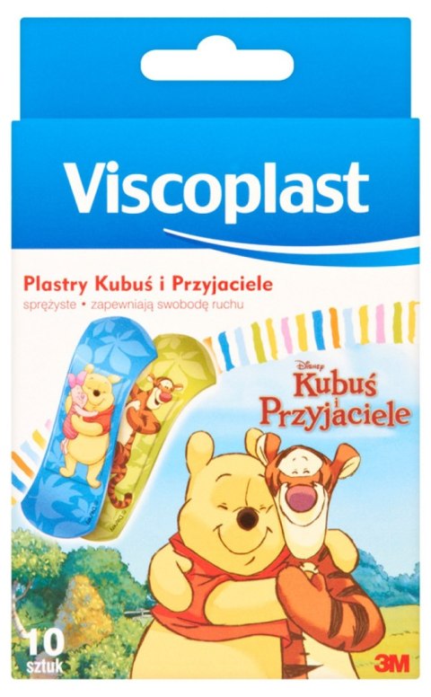 Plaster dla dzieci VISCOPLAST Kubuś i przyjaciele, 10szt.