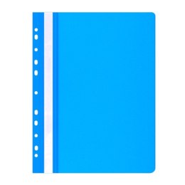 Skoroszyt , PP, A4, miękki, 100/170mikr., wpinany, niebieski, typu OFFICE PRODUCTS 21104121-01