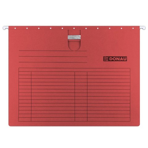 Teczka zaw.A4 z wąsem czerwony 7430001PL-04 DONAU