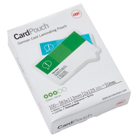 Folia do laminacji kart ID Card, 83 _ 113 mm, 125 mic, 3743154, GBC