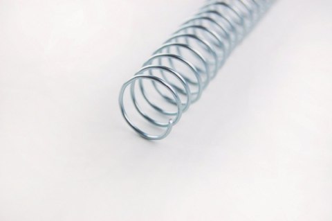 Grzbiety metalowe spiralne Ibico 5:1, 16 mm, czarne, op./100 szt. ESP915116