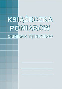M-910-5 Książeczka pomiarów ciśnienia tętniczego 32k A6 offset MICHALCZYK I PROKOP