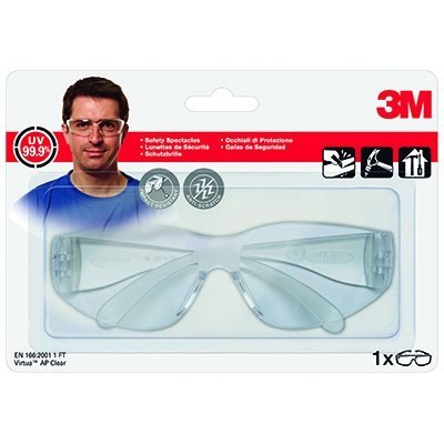 Okulary ochronne 3M Virtua AP, transparentne