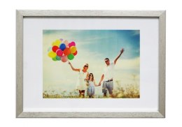 Ramka FOTO srebrna,szklana 210*297 KF16723 Q-CONNECT