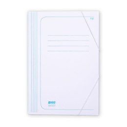 Teczka na gumkę biała A4 biały 320-350g [mm:] 320x220 Bigo (25 sztuk) (0006) 16377