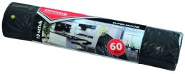 Worki na śmieci domowe z taśmą , super mocne (LDPE), 60l, 10szt., czarne, typu OFFICE PRODUCTS 22023222-05