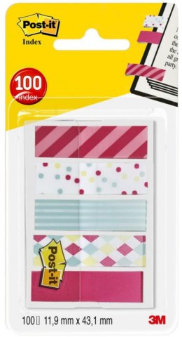 Zakładki_indeksujące POST-IT_ Mini (684-CAN5), PP, 11,9x43,2mm, 5x20 kart