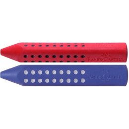 GUMKA GRIP 2001 NIEBIESKA/CZERWONA FABER-CASTELL (X)