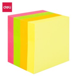 Notes samoprzylepny Deli 51x51mm 4x100 sztu mix kolorów EA03303.