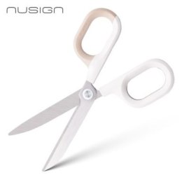 Nożyczki Comfort Nusign ENS056, 14,5 cm, białe ENS056-WH Deli