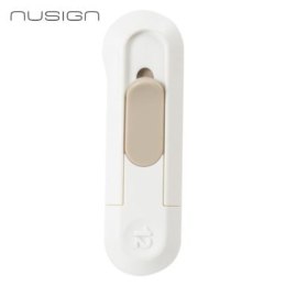 Nożyk biurowy mini, Nusign ENS065, ostrze łamane 12mm, biały ENS065-WH Deli