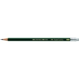 Ołówek CASTELL 9000/B Z GUMKĄ Faber-Castell 119201 FC