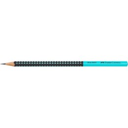 Ołówek GRIP 2001 TWO TONE CZARNY/TURKUSOWY Faber-Castell 517012 FC