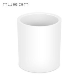 Pojemnik na długopisy, okrągły, Nusign ENS023, biały ENS023-WH Deli