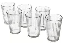 Szklanka, szkło bezbarwne, 310ml 6 szt./op. VARDAGEN