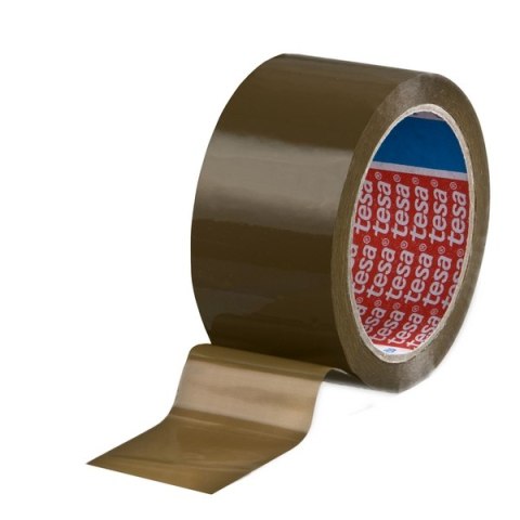 Taśma pakowa Tesapack Standard Solvent, 66 m _ 48 mm, brązowa, 04263_00156_07 TS, Tesa
