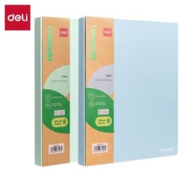 Teczka ofertowa Deli EF925, UrbanRoot, format A4, 40 przegródek, mix kolorów, 1 szt,