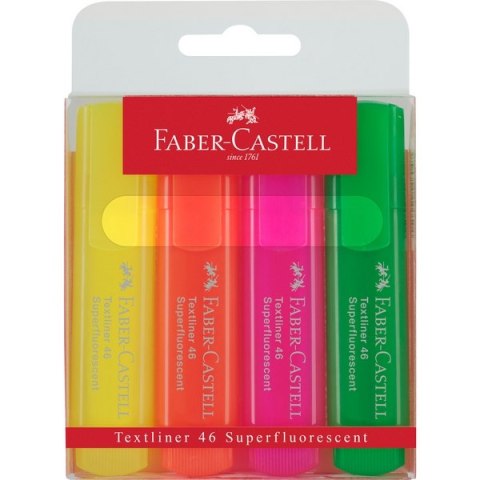 Zakreślacz 1546 ETUI 4szt FC154604