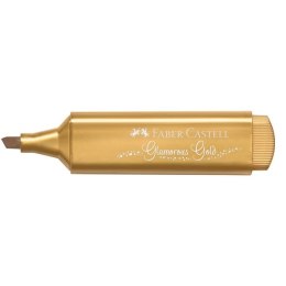 Zakreślacz 1546 metaliczny złoty Faber-Castell 154650 FC