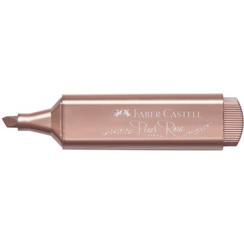 Zakreślacz 154626 METALICZNY RÓŻOWY FABER