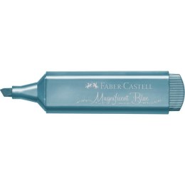 Zakreślacz 154647 metaliczny niebieski FABER-CASTELL