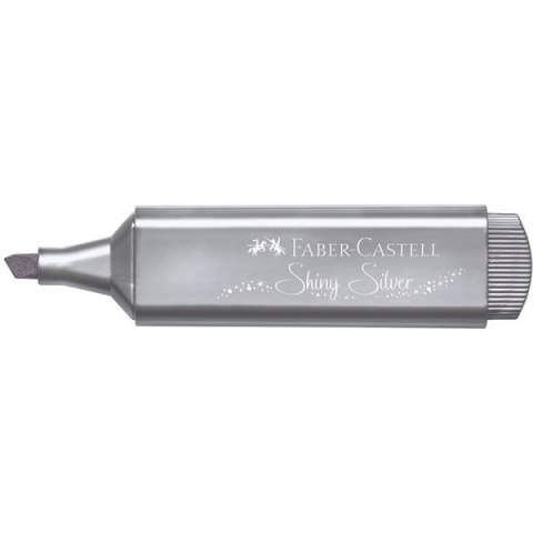 Zakreślacz 154661 METALICZNY SREBRNY FABER-CASTELL