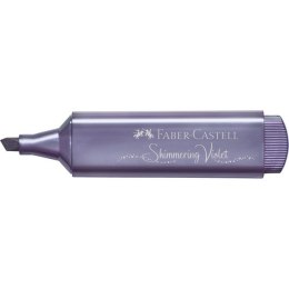 Zakreślacz 154678 metaliczny FIOLETOWY FABER-CASTELL