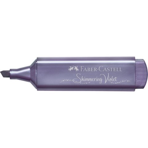 Zakreślacz 154678 metaliczny FIOLETOWY FABER-CASTELL